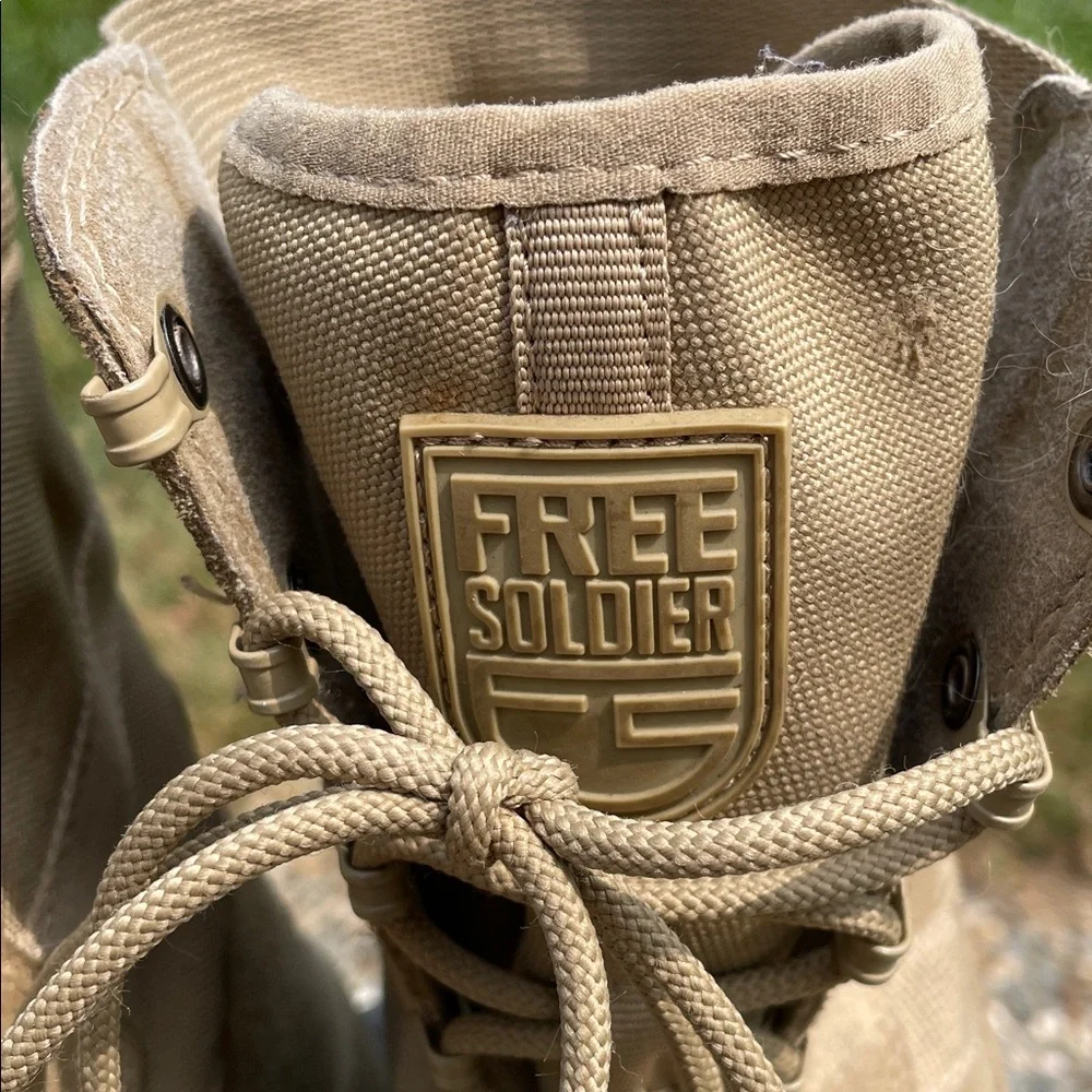 Free Soldier Tactical Tan Boots